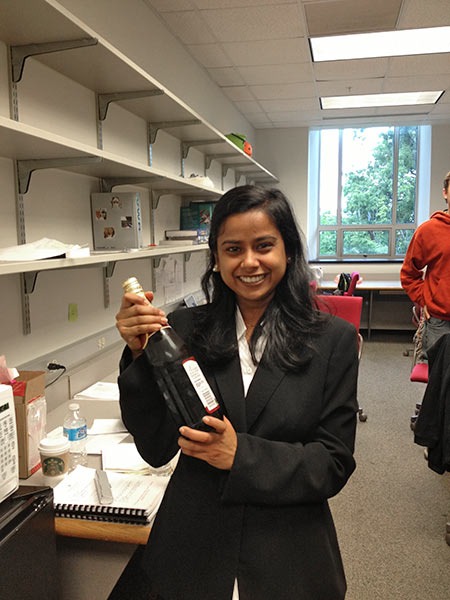 Graduate Student Moitree Lasker passes qualifying exam