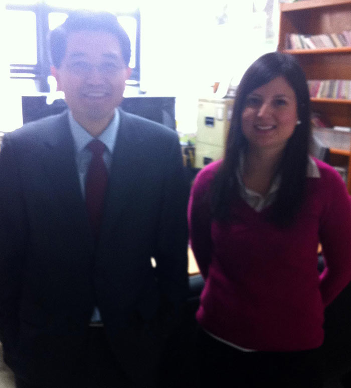 Graduate Student Nancy Ortiz visits Korea